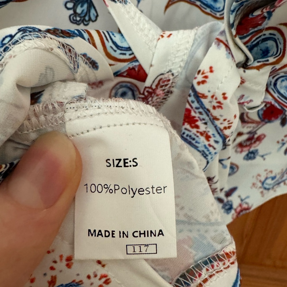 Bandana Tie Back Crop Top - Picture 4 of 4